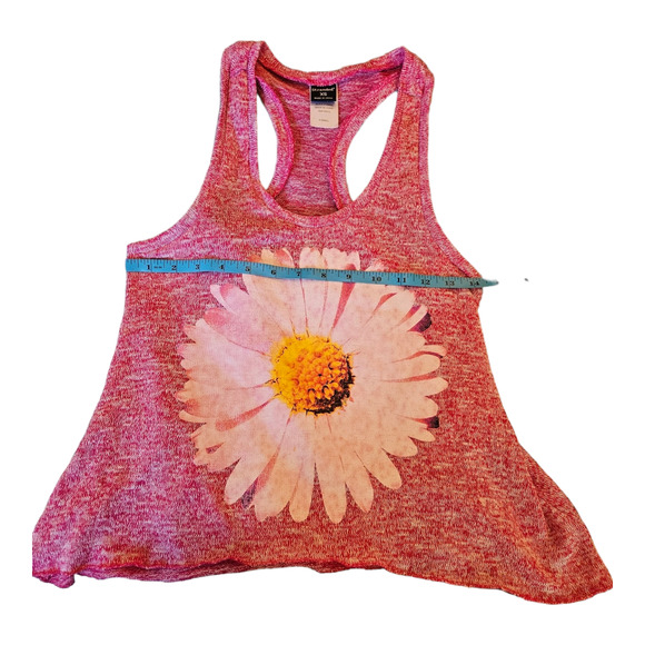 Stranded XS Pink Sleeveless Flower Tank Top - Picture 7 of 7